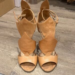Sergio Rossi Suede/Leather Heels